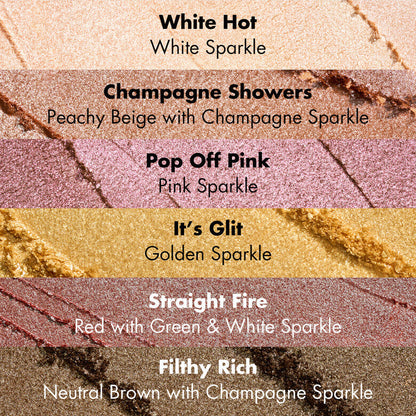 Glitter Eyeshadow for Sparkly, Glamorous Finish