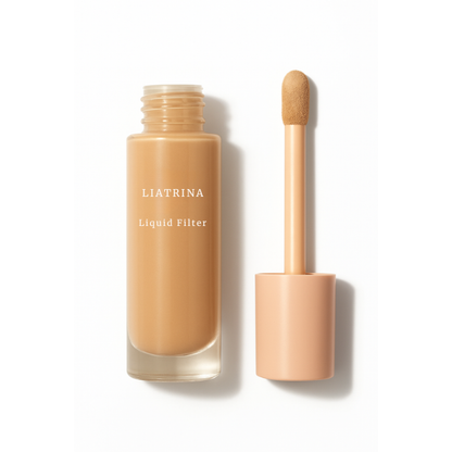 Lightweight Liquid Filter for Dewy Skin Finish