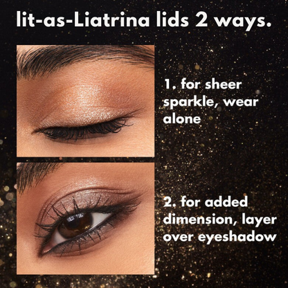 Glitter Eyeshadow for Sparkly, Glamorous Finish